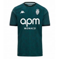 Camiseta AS Monaco Denis Zakaria #6 Segunda Equipación Replica 2024-25 mangas cortas